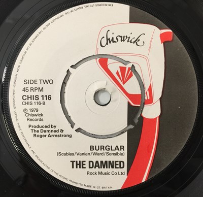 Lot 250 - THE DAMNED - SMASH IT UP 7" (UK SIGNED DEMO + PROMO BITS)