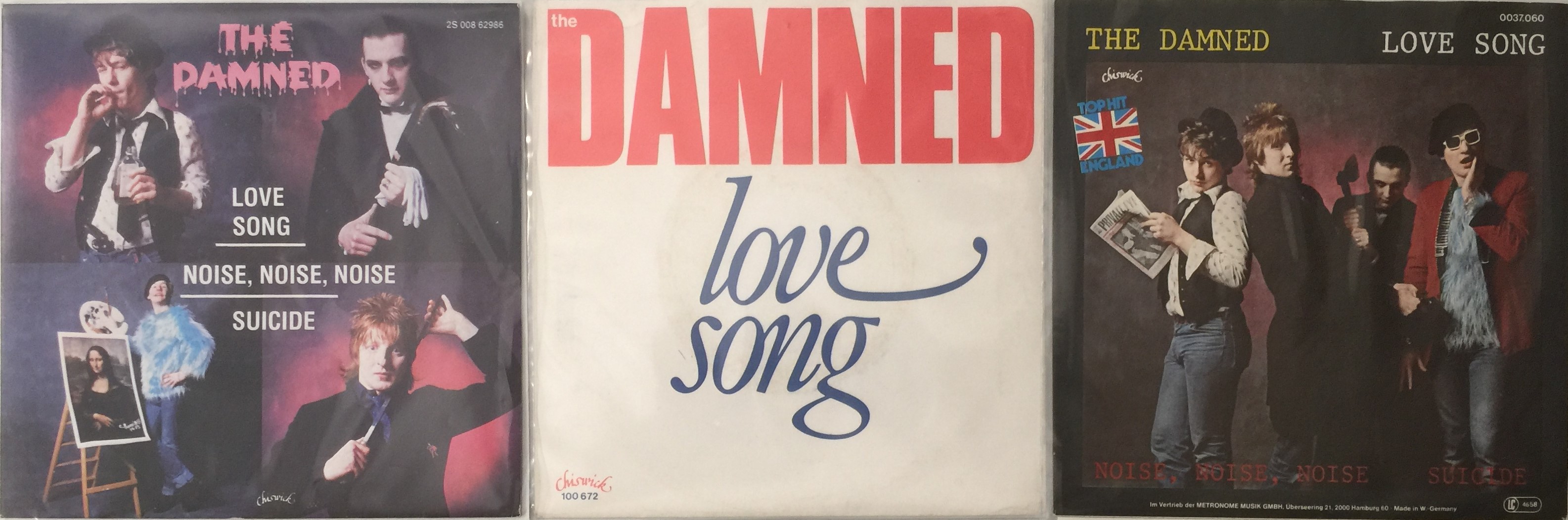 Lot 252 - THE DAMNED - LOVE SONG 7