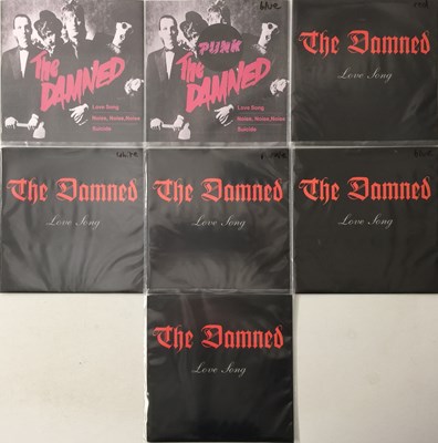 Lot 254 - THE DAMNED - LOVE SONG 7" COLLECTION