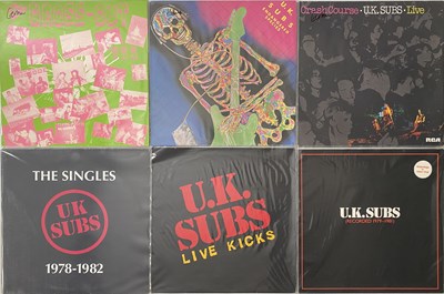 Lot 260 - UK SUBS - UK/ EUROPEAN LP PACK