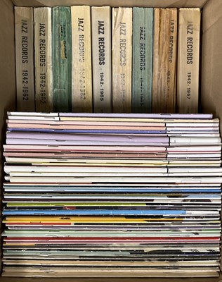 Lot 91 - LARGE COLLECTION OF JAZZ AND BLUES BOOKS AND MAGAZINES.