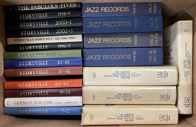 Lot 91 - LARGE COLLECTION OF JAZZ AND BLUES BOOKS AND MAGAZINES.