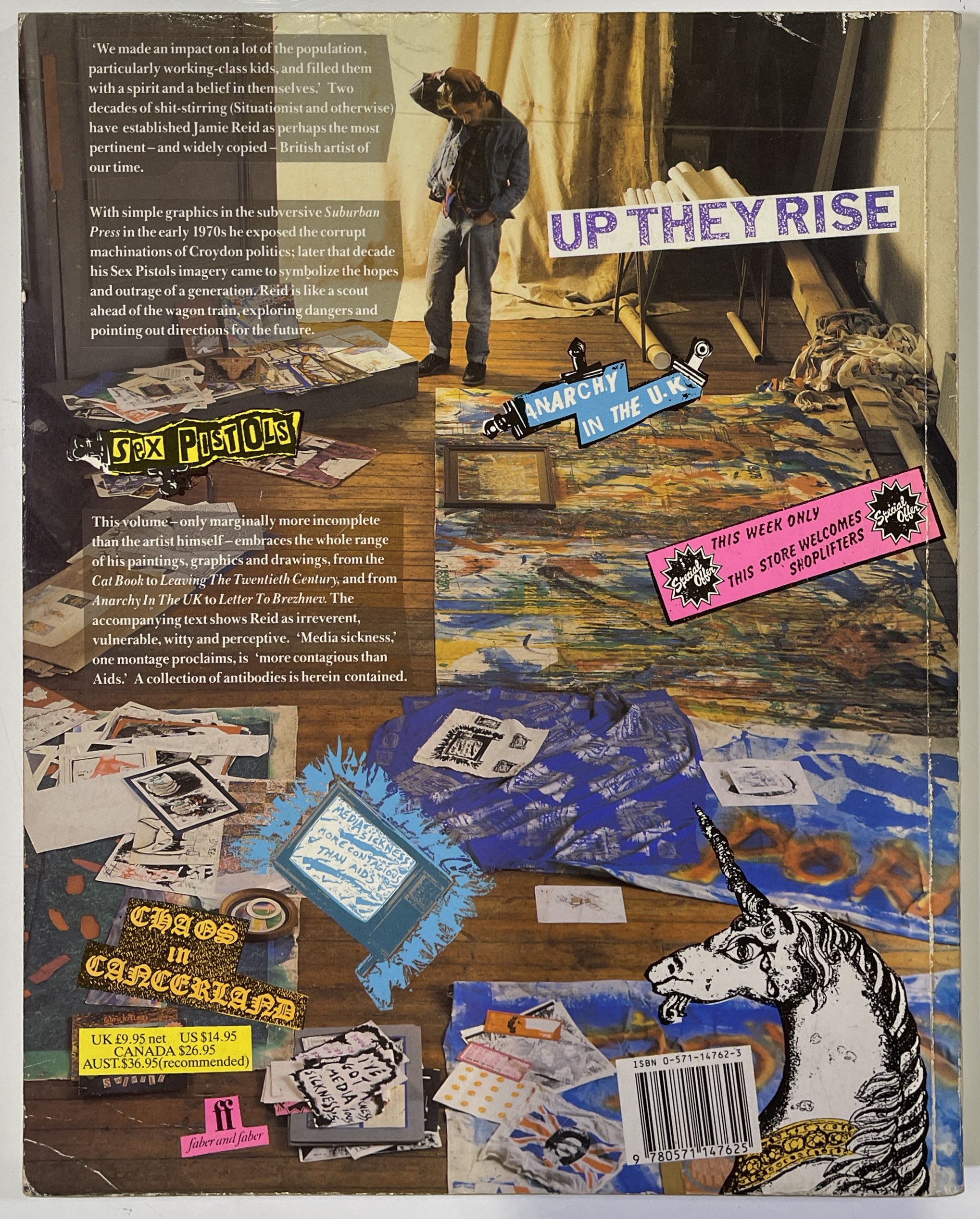 Lot 58 - BOY LONDON - JAMIE REID 'INCOMPLETE WORKS'
