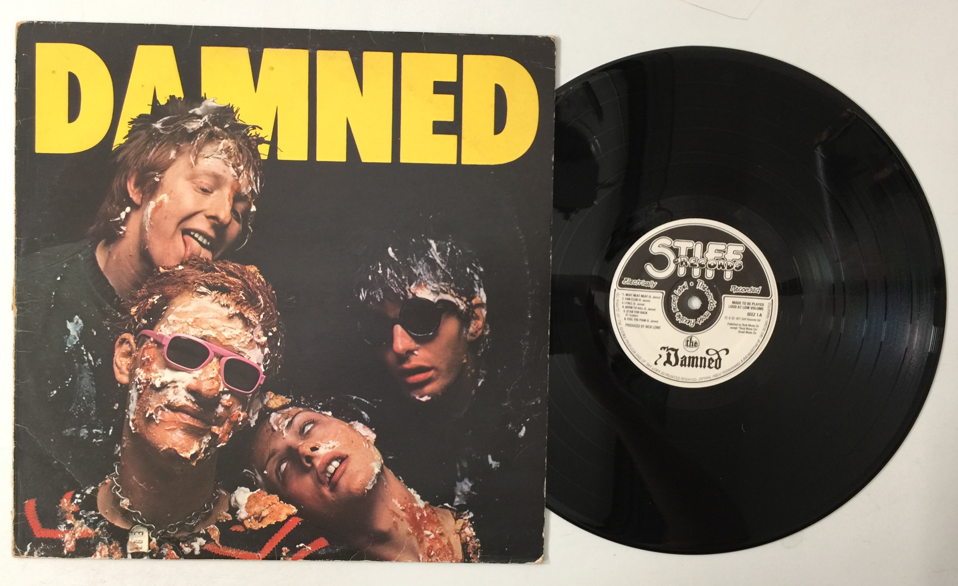Lot 271 - THE DAMNED - DAMNED DAMNED DAMNED LP (SEEZ 1