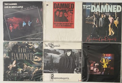 Lot 272 - THE DAMNED - LP COLLECTION