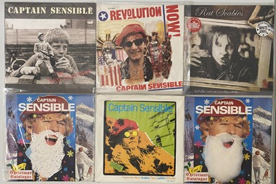 Lot 276 - THE DAMNED AND RELATED - LPs/ 12" (COMPS/ SOLO RELEASES)