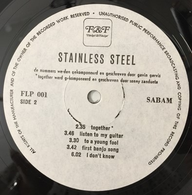 Lot 13 - STAINLESS STEEL - LP (ACID/ FOLK - FLP 001)