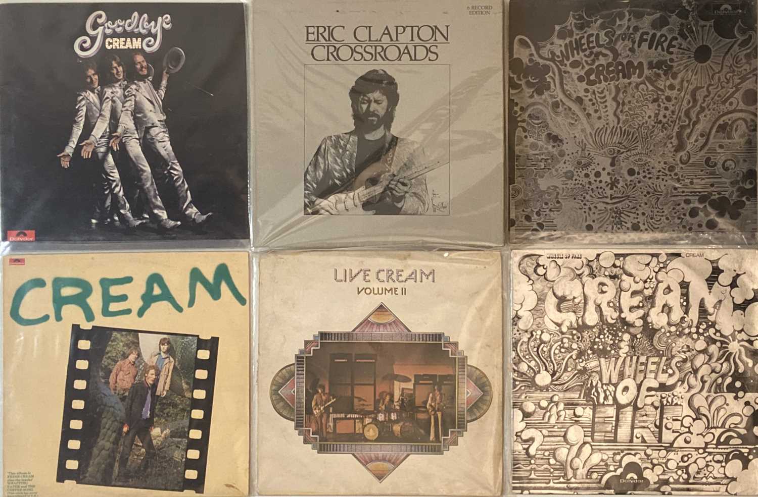 Lot 963 - Cream/ Clapton and Related - LP Collection