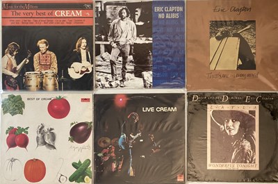 Lot 963 - Cream/ Clapton and Related - LP Collection