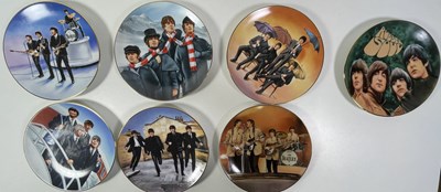 Lot 143 - THE BEATLES - PLATE COLLECTIONS AND BROOCHES.