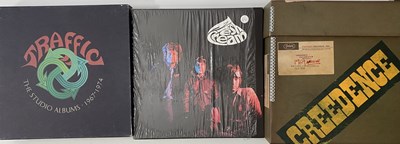 Lot 299 - CLASSIC ROCK - LP BOX SETS (CREEDENCE/ CREAM/ TRAFFIC)