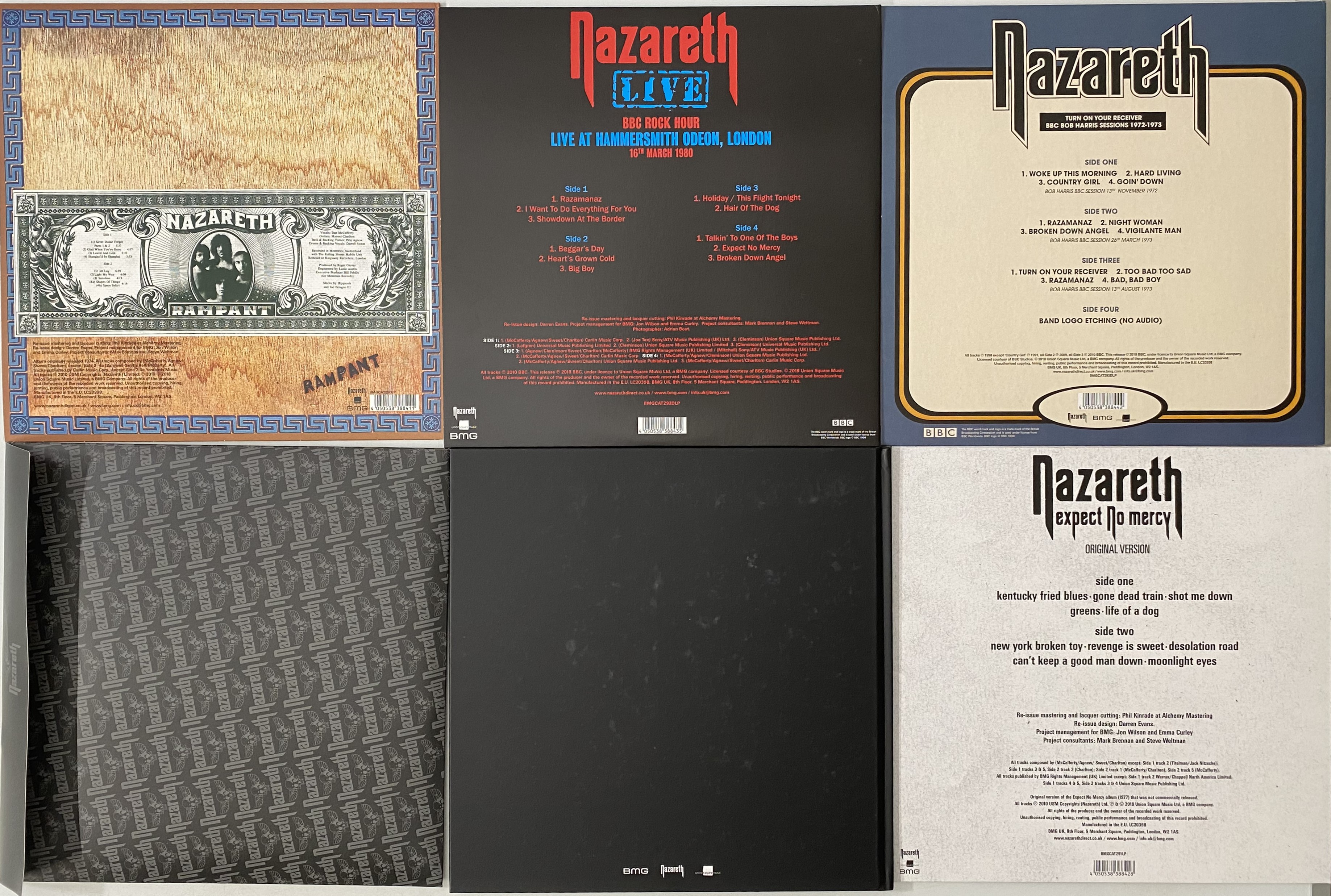 Lot 300 - NAZARETH - LOUD & PROUD: THE BOX SET (LP/