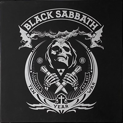 Lot 304 - BLACK SABBATH - THE TEN YEAR WAR - LP BOX SET (ORIGINAL 2017 RELEASE - BMGCATBOX73)