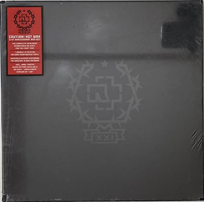 Lot 309 - RAMMSTEIN - XXI LP BOX SET (LIMITED EDITION/ NUMBERED/ 14x LP - UNI-0602527-29663)