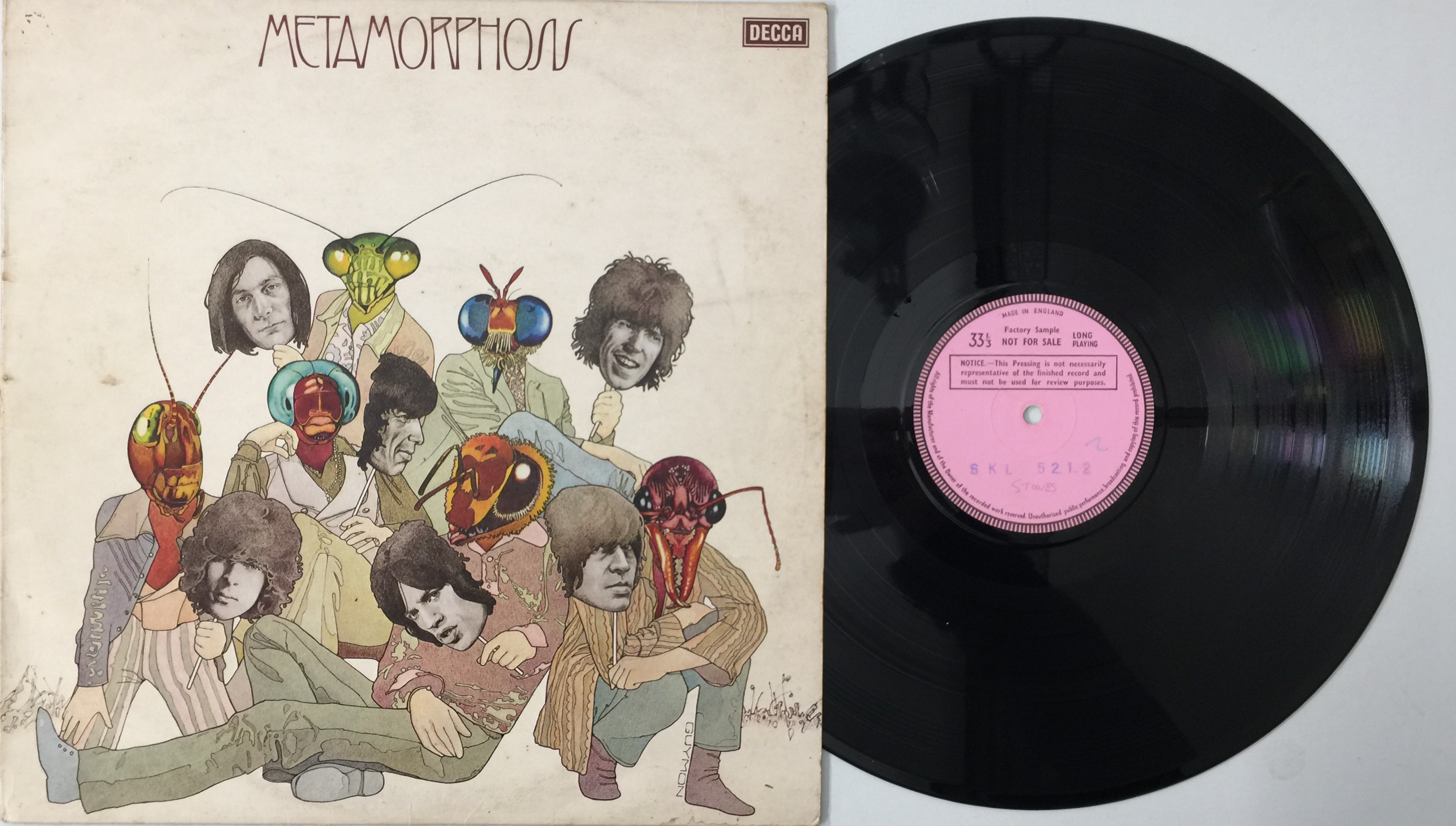 Lot 316 - THE ROLLING STONES - METAMORPHOSIS LP (UK