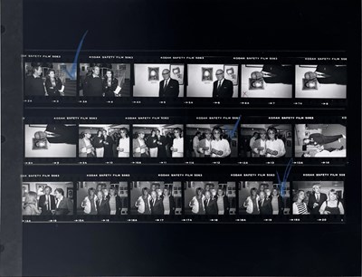 Lot 307 - THE BEATLES - PAUL MCCARTNEY INTEREST - ORIGNAL COLOUR TRANSPARENCIES AND CONTACT SHEETS FROM BUDDY HOLLY WEEK 1984.