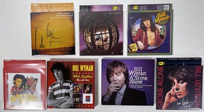 Lot 351 - ROLLING STONES INTEREST - BILL WYMAN SIGNED CDS.