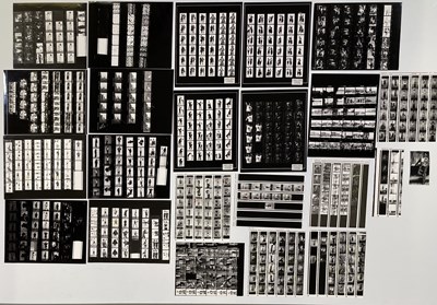 Lot 83 - BOY LONDON ARCHIVE - CONTACT SHEET COLLECTION - BOY SHOOTS AND BEHIND THE SCENES.