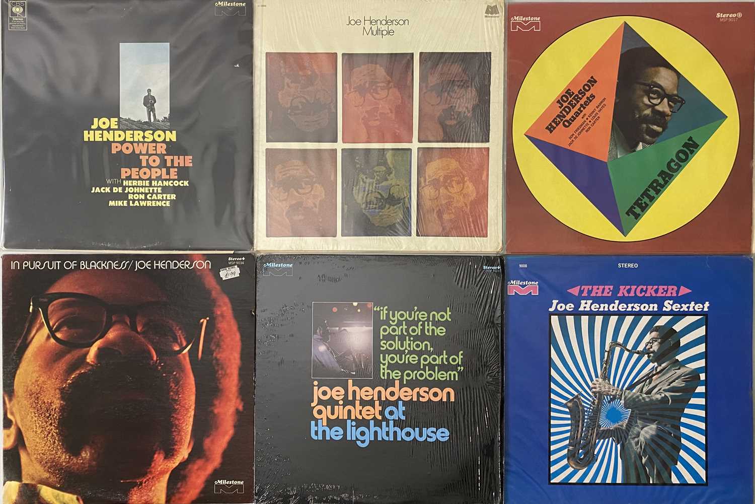 Lot 150 - JOE HENDERSON - LP PACK