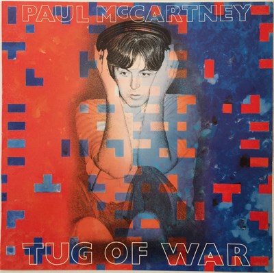 Lot 117 - PAUL MCCARTNEY - TUG OF WAR LP (ORIGINAL COMPLETE UK TEST PRESSING - PCTC 259 - WITH UNUSED MATRIX AND PROOF SLEEVE)