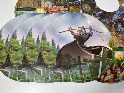 Lot 37 - IRON MAIDEN - PROOF ARTWORK DESIGNS.