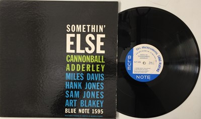 Lot 162 - CANNONBALL ADDERLEY - SOMETHIN' ELSE LP (2ND US MONO PRESSING- BLUE NOTE BLP 1595)