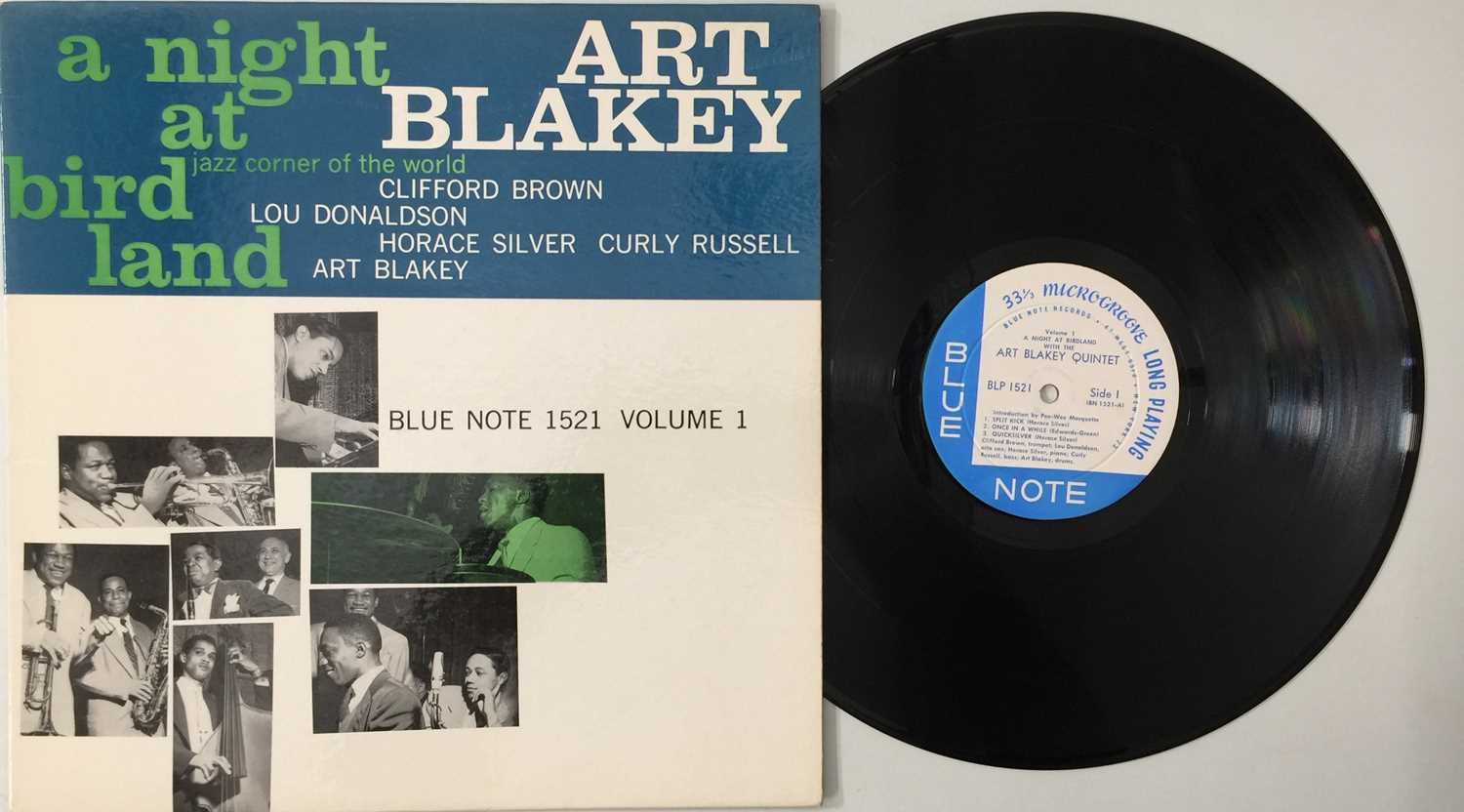 Lot 163 - ART BLAKEY - A NIGHT AT BIRDLAND LP (BLUE NOTE 1521 VOLUME 1)