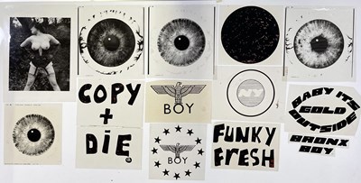 Lot 98 - BOY LONDON ARCHIVE - CELLULOIDS USED IN DESIGN OF BOY IMAGERY.
