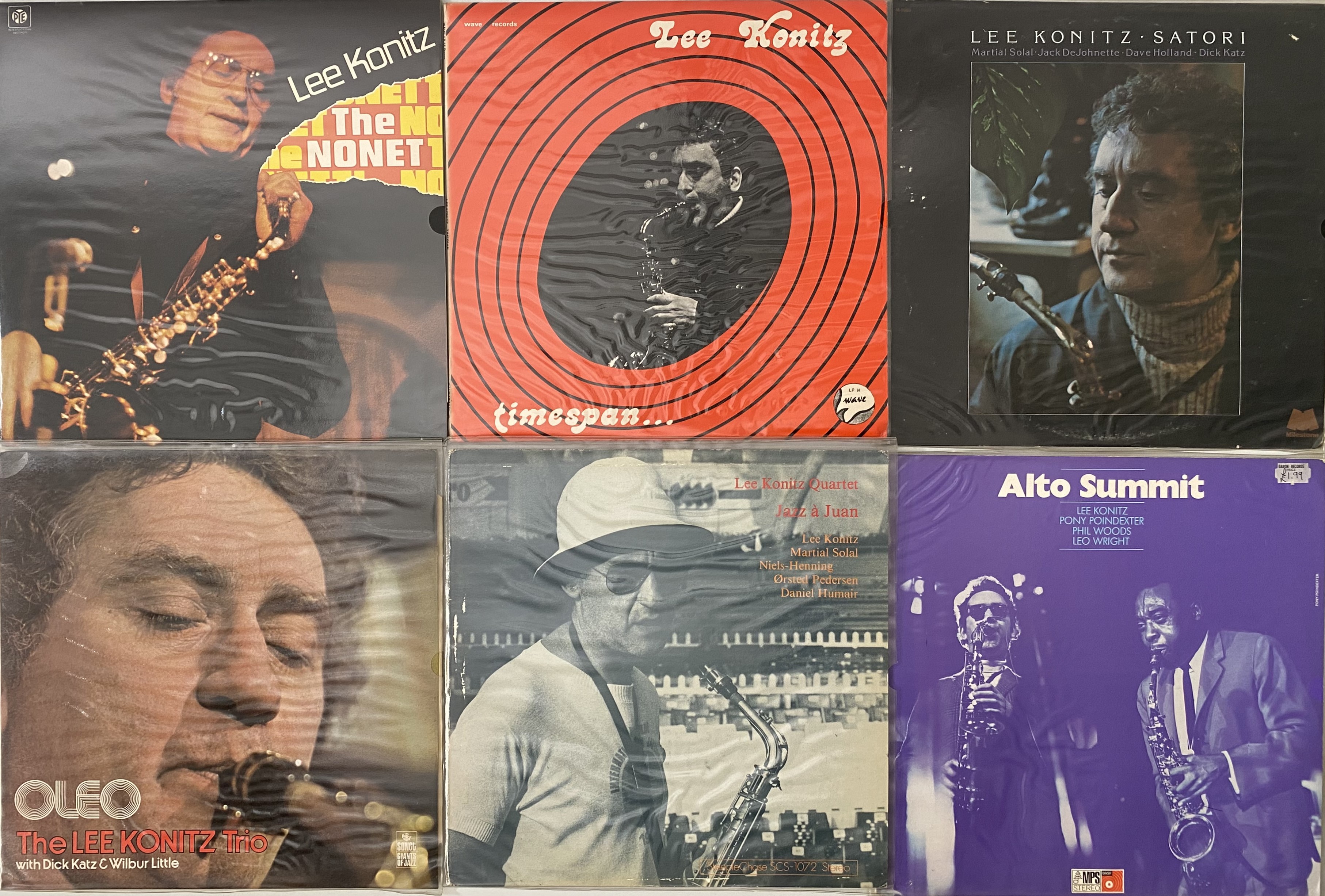 Saxophone Master Lot 168 - SAX MASTERS - LP COLLECTION