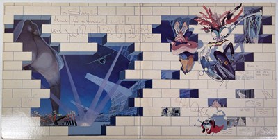 Lot 11700105 - FULLY SIGNED COPY OF PINK FLOYD - THE WALL.