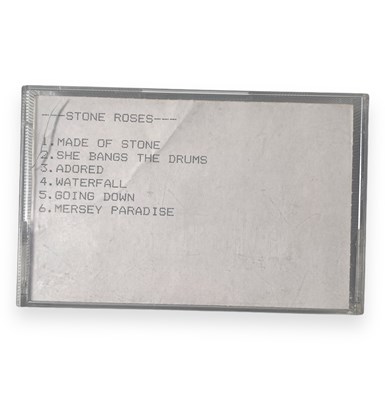 Lot 167 - THE STONE ROSES - AN EARLY AND RARE 'JIVE' CASSETTE DEMO.