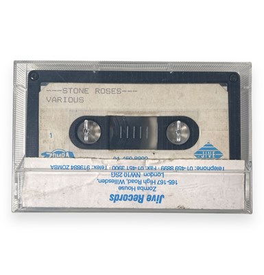 Lot 167 - THE STONE ROSES - AN EARLY AND RARE 'JIVE' CASSETTE DEMO.