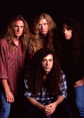 Lot 68 - MEGADETH - 1990S IMAGES WITH COPYRIGHT.
