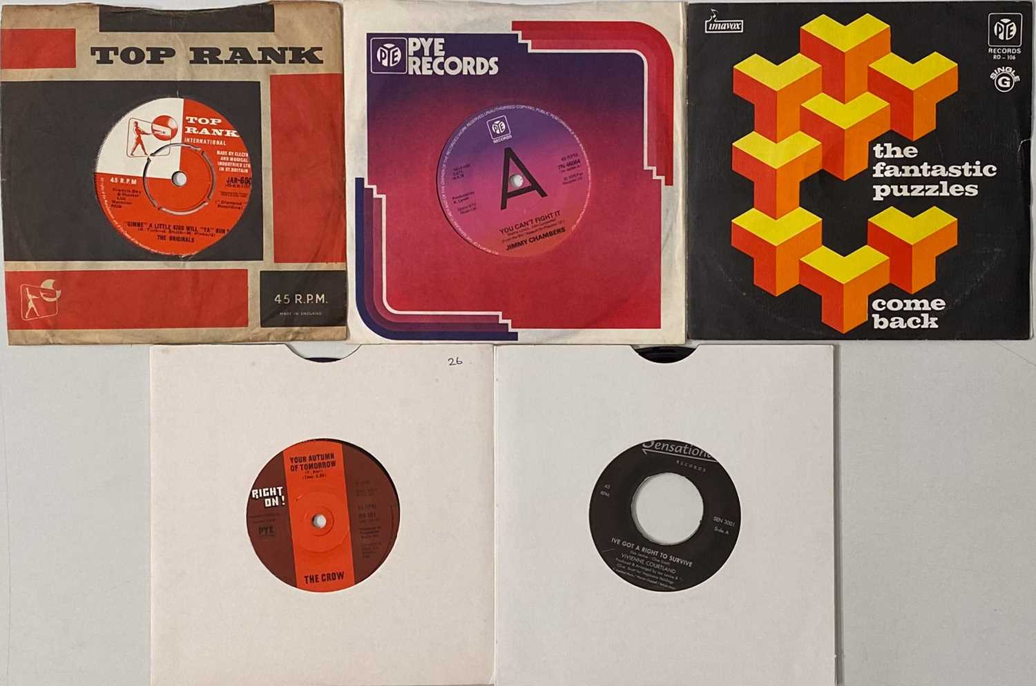 Lot 130 - SOUL - 7" RARITIES PACK