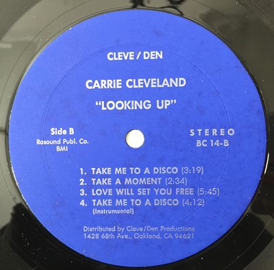 Lot 209 - CARRIE CLEVELAND - LOOKING UP LP (US DISCO - CLEVE/ DEN - BC 14)
