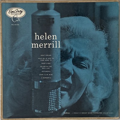 Lot 211 - HELEN MERRILL - S/T LP (US JAZZ OG - EMARCY - MG-36006)
