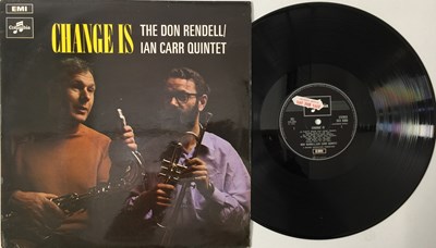 Lot 212 - THE DON RENDELL/ IAN CARR QUINTET - CHANGE IS LP (UK FACTORY SAMPLE - COLUMBIA - SCX 6368)