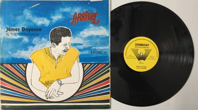 Lot 215 - JAMES DAYOSON & THE DYNAMOS - ARRIVAL LP (AFRO-FUNK - DOMINANT - DRCLP 01)