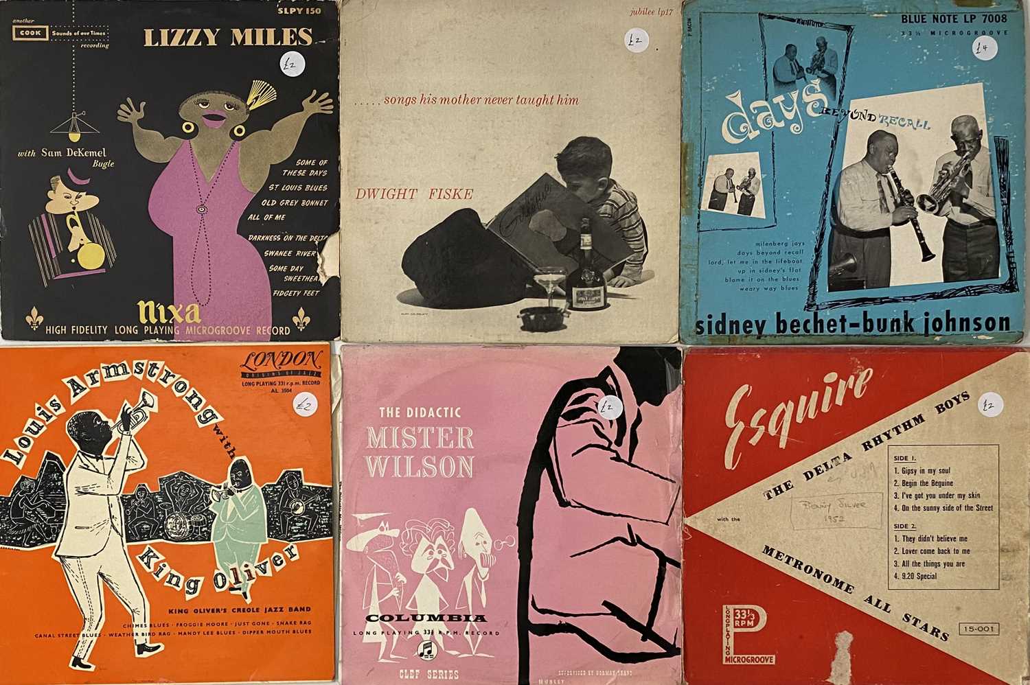 Lot 224 - JAZZ - 10" COLLECTION (TRAD/ EASY/ DIXIELAND)