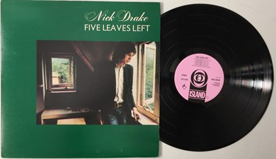 Lot 334 - NICK DRAKE - FIVE LEAVES LEFT LP (ORIGINAL UK PRESSING - ISLAND ILPS 9105)