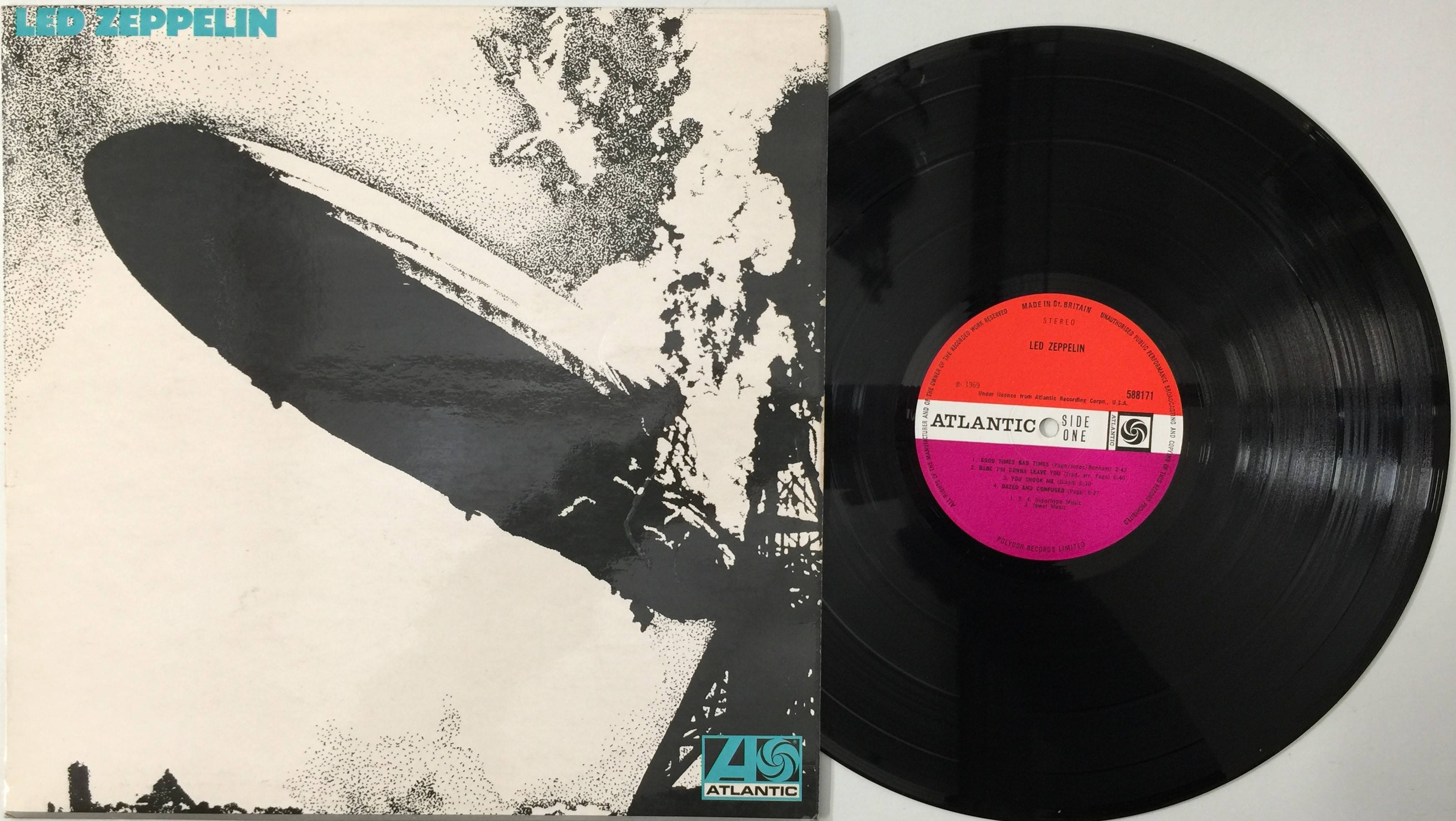 Lot 337 - LED ZEPPELIN - 'I' LP (ORIGINAL UK