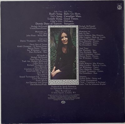 Lot 345 - SHELAGH MCDONALD - STARGAZER LP (UK FOLK - B&C RECORDS - CAS 1043)