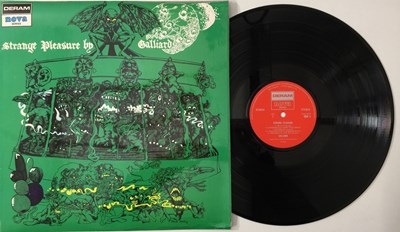 Lot 349 - GALLIARD - STRANGE PLEASURE LP (ORIGINAL UK COPY - DERAM NOVA SERIES SDN 4)