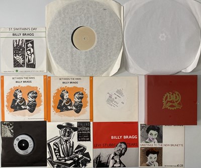 Lot 617 - BILLY BRAGG - 12"/ 7" PACK (INC DEMOS)