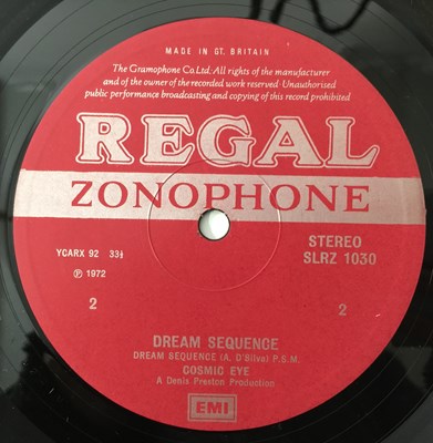 Lot 179 - COSMIC EYE - DREAM SEQUENCE LP (ORIGINAL UK COPY - REGAL ZONOPHONE SLRZ 1030)