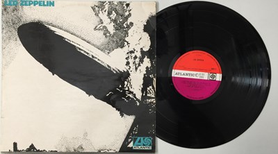 Lot 360 - LED ZEPPELIN - S/T LP (UK TURQUOISE/ ATLANTIC - 588171)