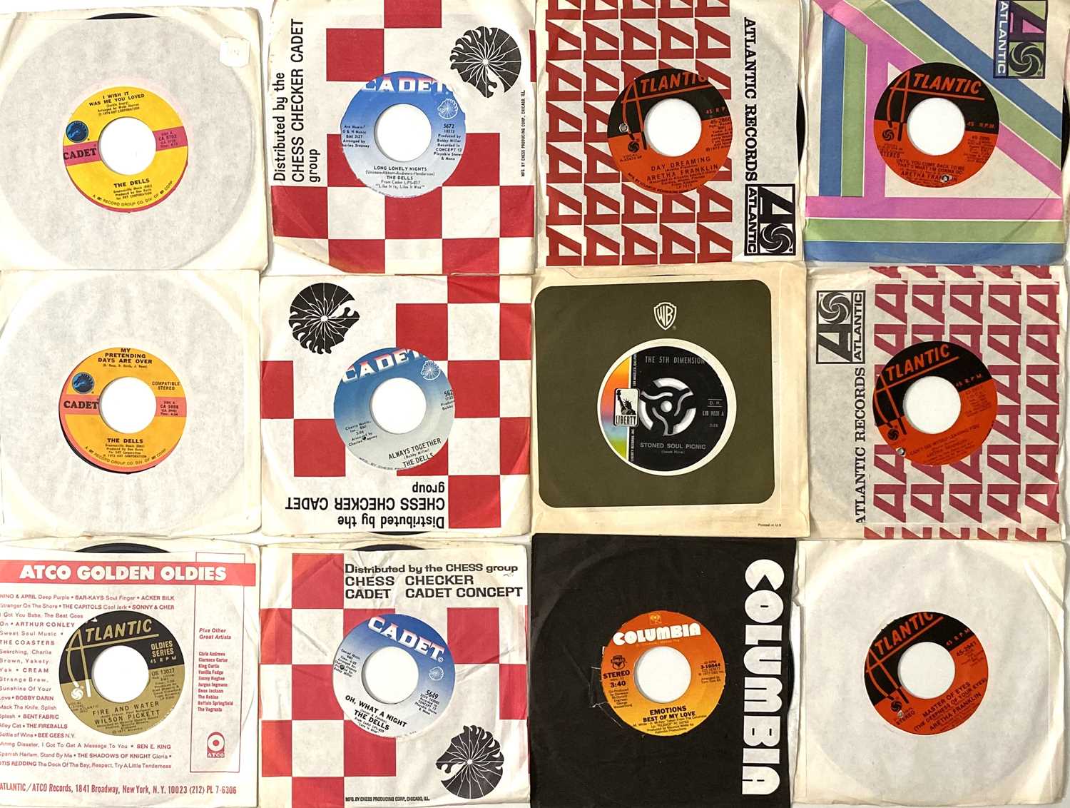 Lot 194 - 60s/ 70s SOUL 7" COLLECTION (US PRESSINGS)