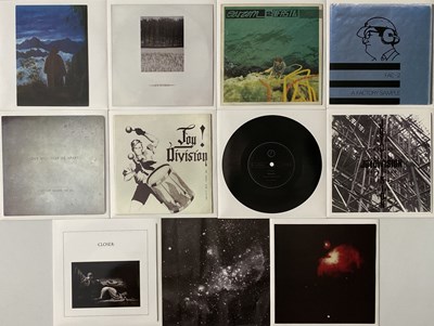 Lot 374 - JOY DIVISION - SINGLES 1978-80 7" BOX SET (SIGNED COVER - RHINO RECORDS - 5186595937)