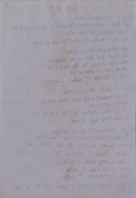 Lot 175 - OASIS - CIGARETTES AND ALCOHOL - NOEL GALLAGHER HANDWRITTEN LYRICS.