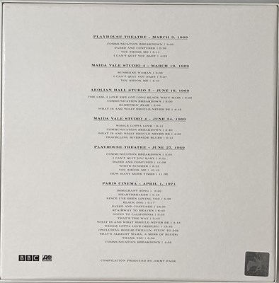 Lot 381 - LED ZEPPELIN - THE COMPLETE BBC SESSIONS LP BOX SET (LIMITED NUMBERED EDITION - ATLANTIC - 8122794388)